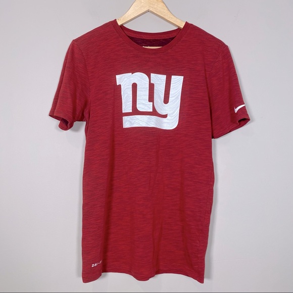 The Nike Tee NFL NY team apparel men’s red short sleeve dri fit tee size S - Picture 1 of 5